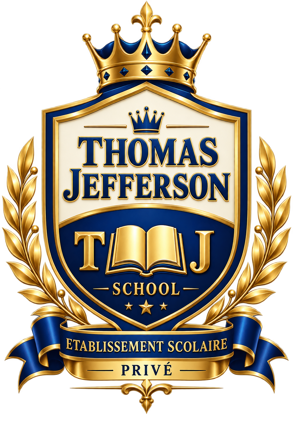 Accueil des familles au campus de l'École Thomas Jefferson